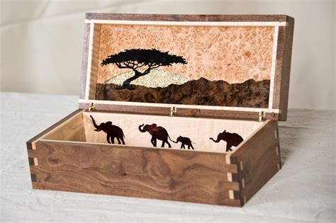 Jewelry Box African Design 